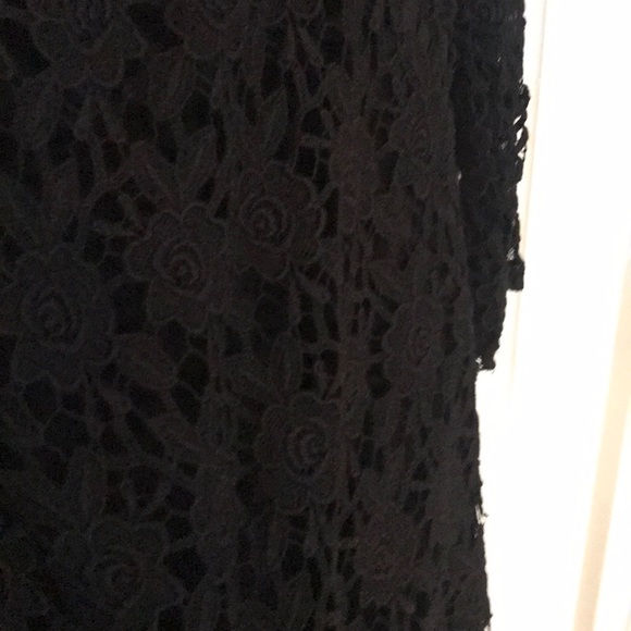 Black Lace Dress - Picture 3 of 4
